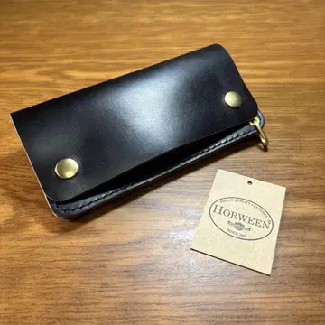 트래커 지갑 HORWEEN 크롬엑셀 롱 2층 타입 차심