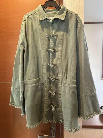 jouetie 데님 차이나 자켓