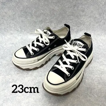 [새상품급] 컨버스 올스타 트렉 웨이브 OX BLACK 통굽 23