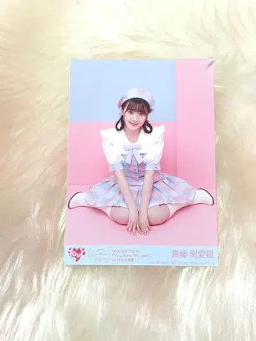 사이토 지아라 브로마이드 이코러브 = LOVE 무도관 봉입