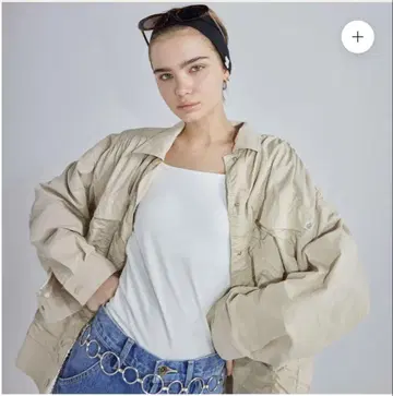 시루무린 코튼 나일론 자켓