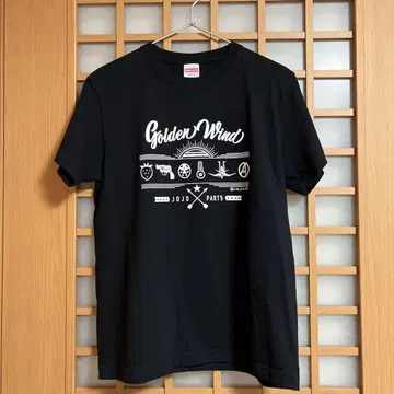 죠죠 5부 T셔츠 호위팀 로고 S사이즈