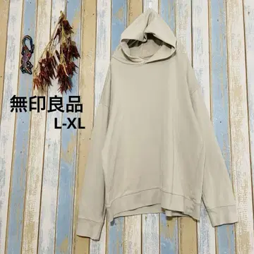 [ MUJI ] 무인양품 남성용 후드 부착 후드티 트레이닝복 L-XL