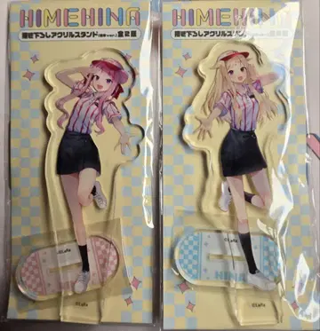 HIMEHINA 라운드 원 한정판 신규 일러스트 아크릴 스탠드 2종