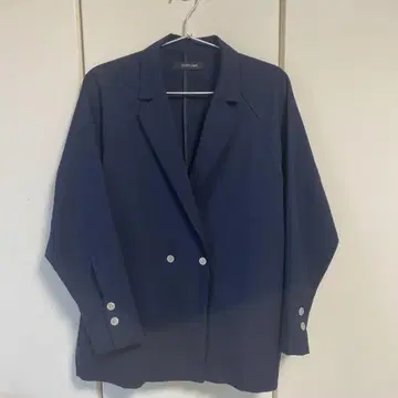 ourhome 세탁 가능한 가벼운 자켓 네이비