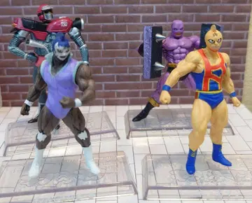 근육맨 초조형혼 미니 피규어 바이크맨 정크맨 마리포사