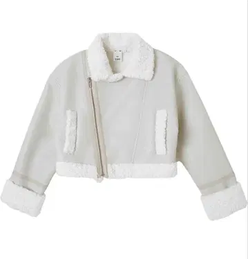 엑스걸 무스탕 코트