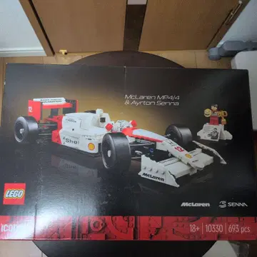 아일톤 세나 LEGO McLaren MP4/4 & 693 피스