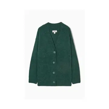 COS OVERSIZED CARDIGAN ( GREEN ) size:S