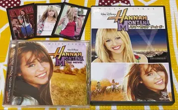 [ 한나 몬타나 ] 더 무비 DVD 사운드트랙 CD 트레이딩 씰