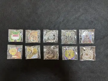 몬스터 헌터 와일즈 몬스터 아이콘 메탈 키링 컴플리트