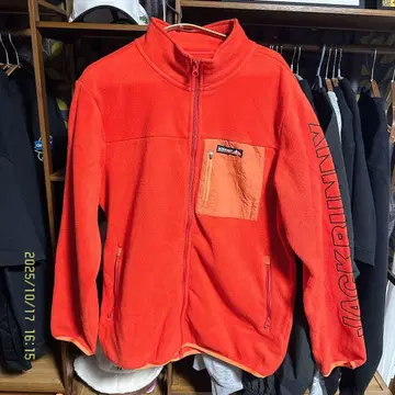 [ 새상품급 ] JACKBUNNY 플리스 자켓 오렌지