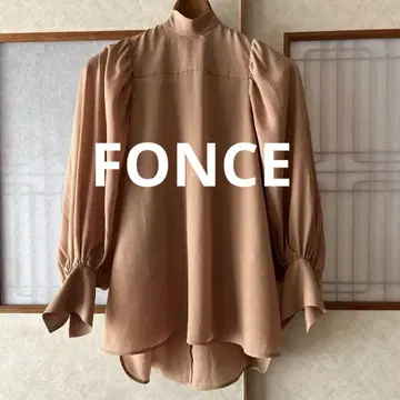 새상품급 FONCE 폰세 드레이프감 블라우스 보타이 백리본 아바하우스