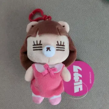 코레사와 레코짱 마스코트 봉제 인형 핑크