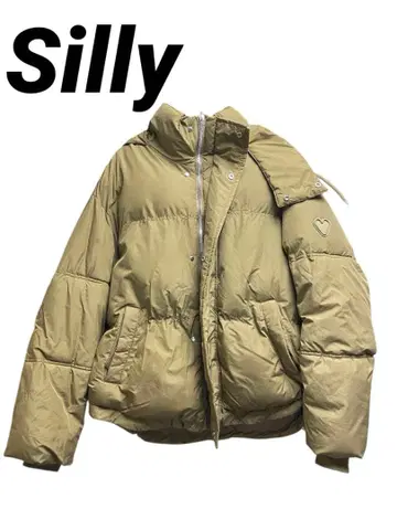 Silly 여성용 아우터 코트 가을/겨울 충전솜 다운 두꺼운 원단 L
