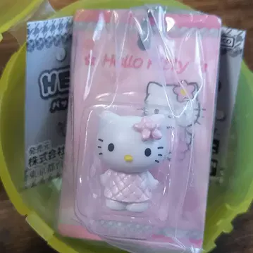 새상품 HELLO KITTY 패키지 미니어처 가챠 키티 퀼트