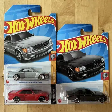핫휠 89 벤츠 560 SEC AMG 3대 세트 묶음 판매