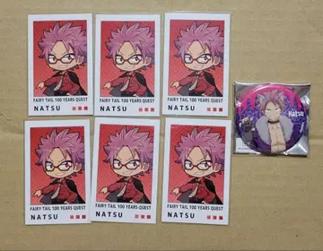 페어리 테일 나츠 캔뱃지 폴라로이드풍 카드