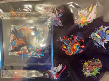 포켓몬 레전즈 ZA 혜택 아크릴 코스터 메가 리자몽 스티커