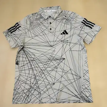 adidas 골프웨어 피케 셔츠 L 사이즈 그레이
