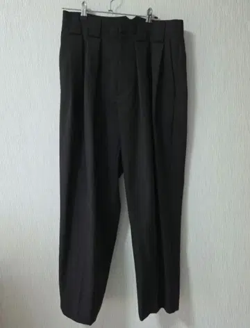 stein DOUBLE WIDE TROUSERS 슬랙스 가격 인하 중