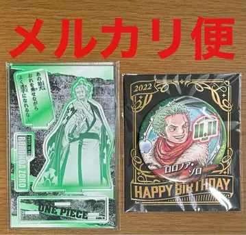 원피스 조로, 조로쥬로 생일 캔뱃지, 명장면 디오라마 피규어