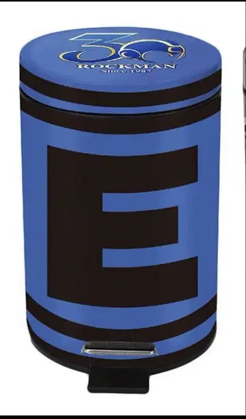 록맨 30주년 기념 E캔 더스트박스 쓰레기통 캡콤 한정판 패미컴