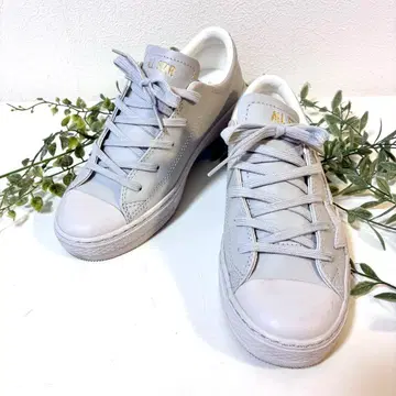 [ 새상품급 ] 컨버스 올스타 트리오 스타 레더 스니커즈