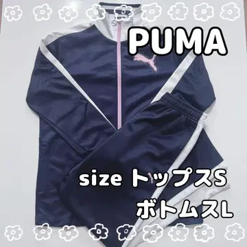 PUMA 저지 상하의 세트 여성용 S L 네이비