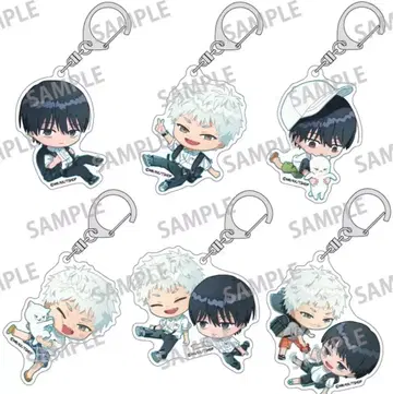 빛이 죽은 여름 트레이딩 아크릴 키링 오코치 컴프 6개 세트