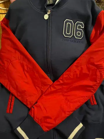 New Balance 넘버06 자켓 네이비/레드