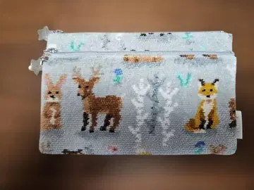 페이러 윈터 애니멀즈 2단 파우치 파우치