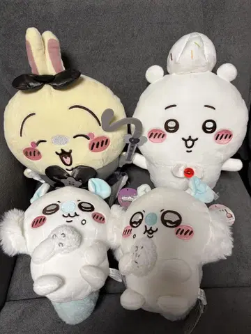 치이카와 봉제 인형 세트 4개입 BIG 2개입