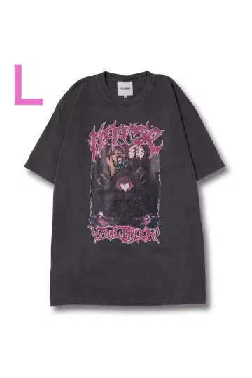 vaultroom nqrse DEVIL TEE CHARCOAL L 사이즈