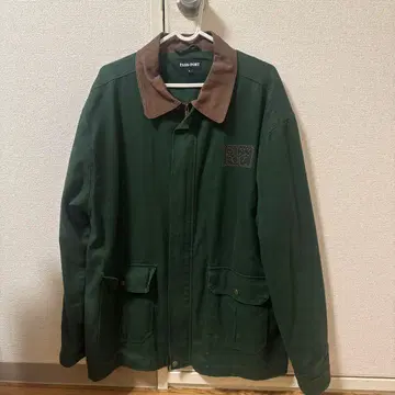 PASS~PORT 인베이시브 로고 야드 자켓 그린