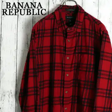 BANANAREPUBLIC 바나나리퍼블릭 US 코튼 100% 플란넬 셔츠