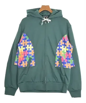 COMME des GARCONS HOMME DEUX 남성용 후드티