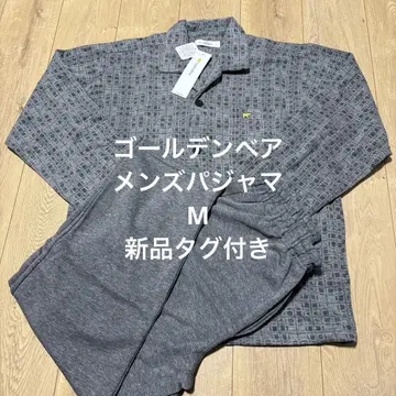 GoldenBear 그레이 체크 무늬 파자마 M