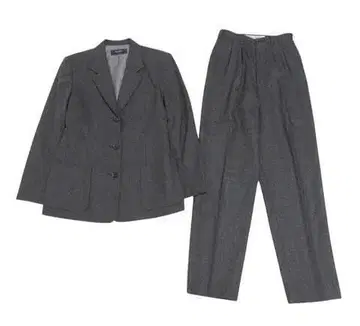 마드모아젤 논논 구아벨로 셋업 수트 울 캐시미어 그레이