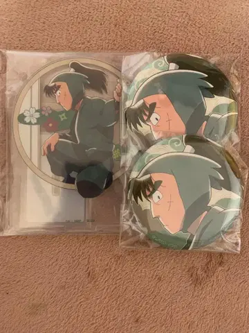 닌타마 란타로 나카자이케 초지 세가 럭키 쿠지 아크릴 스탠드 캔뱃지