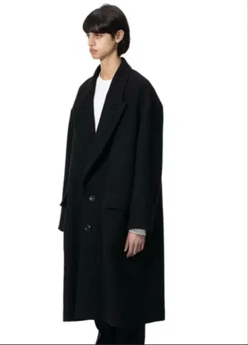 카즈유키 쿠마가이 핑 멜톤 피크 라펠 오버코트 2 어태치먼트