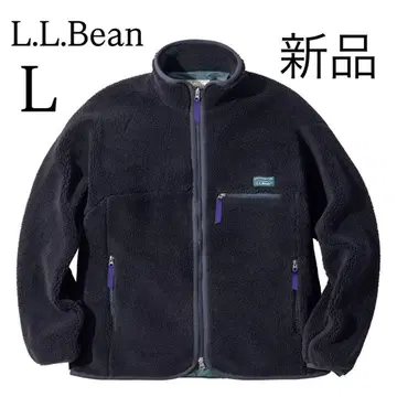 L.L.Bean 남성용 탑샤무 보아 플리스 자켓 L 사이즈 새상품