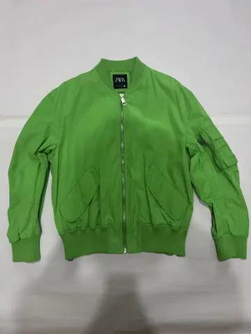 ZARA 그린 MA-1 자켓 M