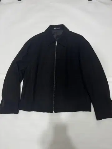 ZARA 트위드풍 블루종 M 사이즈