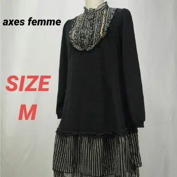 axes femme 엑시즈팜 원피스 프릴 스트라이프