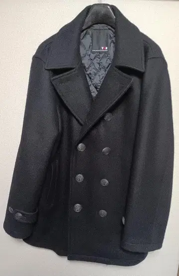 VAN 울 피코트 블랙 VAN JACKET