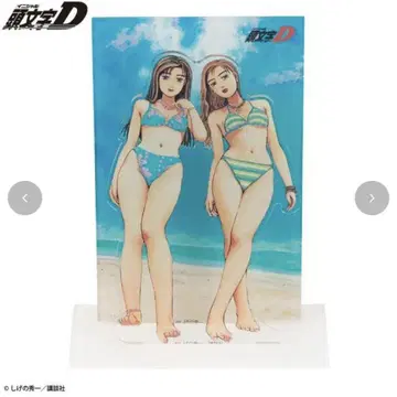 Avail 이니셜D 아크릴 스탠드 마코 사유키 임팩트 블루