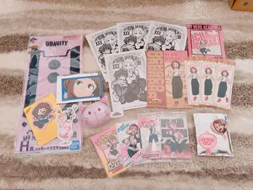 히로아카 우라라카 오챠코 굿즈 묶음 판매