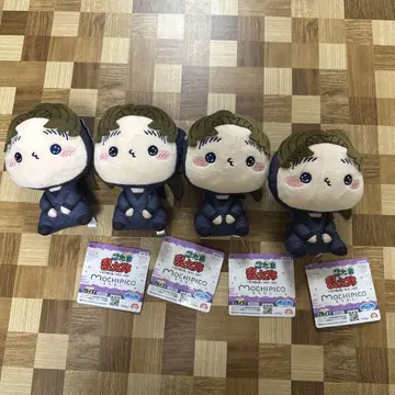 닌타마 란타로 모찌피코 봉제 인형 코마츠다 슈사쿠 4개