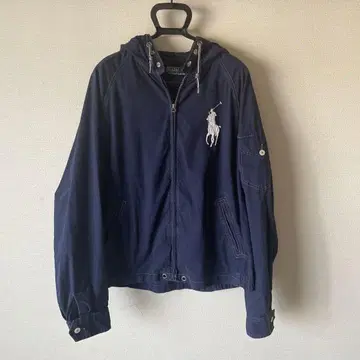 랄프 로렌 블루종 후드티 남성용 점퍼 빅 포니